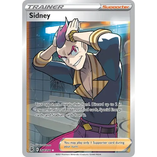 Sidney 264/264 SWSH08: Fusion Strike Ultra Rare EN