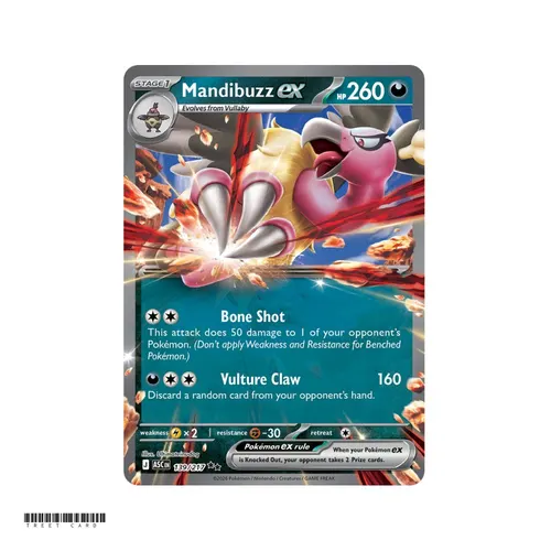 Mandibuzz ex Ascended Heroes 139/295 Double Rare EN