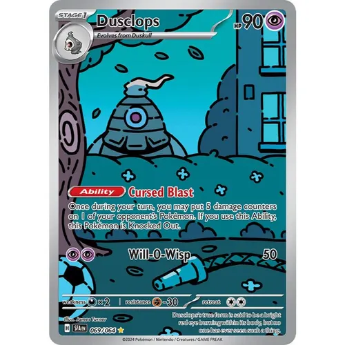 Dusclops SFA 069/064 SV Shrouded Fable Illustration Rare EN