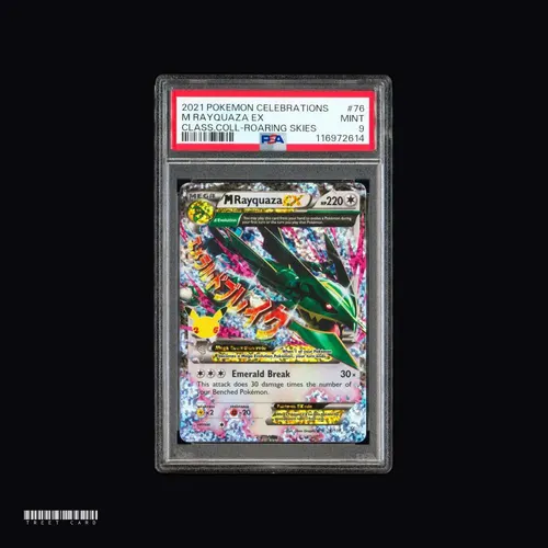 [PSA 9] M Rayquaza EX 76/108 Celebrations Classic Collection EN