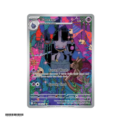 Banette Ascended Heroes 234/295 Illustration Rare EN