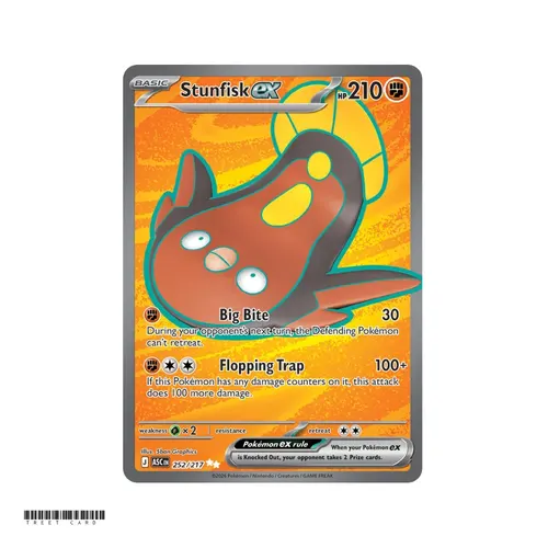 Stunfisk ex Ascended Heroes 252/295 Ultra Rare EN