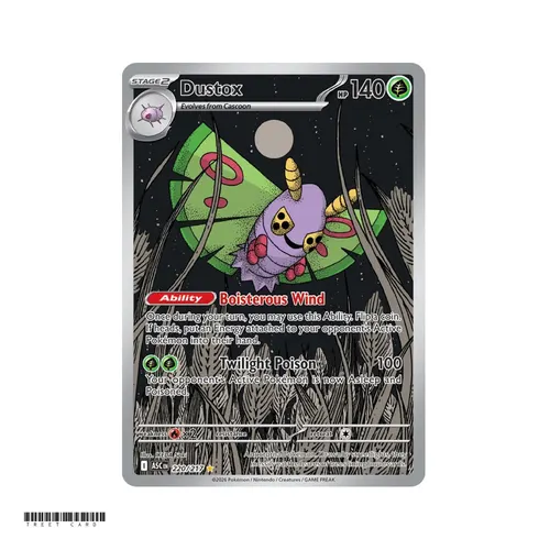 Dustox Ascended Heroes 220/295 Illustration Rare EN