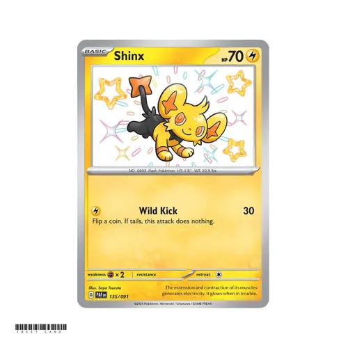 Shinx Paldean Fates 135/245 Shiny Rare EN
