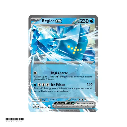 Regice ex Ascended Heroes 48/295 Double Rare EN