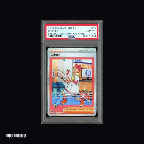 [PSA 10] Crispin Prismatic Evolutions 171/180 Special Illustration Rare EN