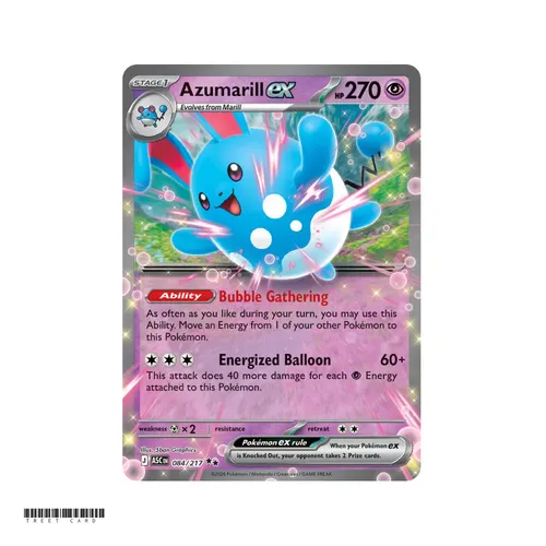 Azumarill ex Ascended Heroes 84/295 Double Rare EN