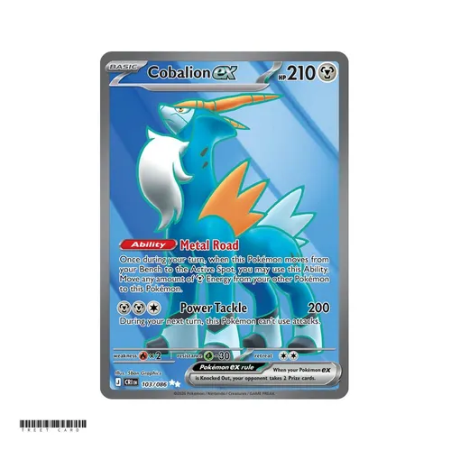 Cobalion ex Chaos Rising 103/086 Ultra Rare EN