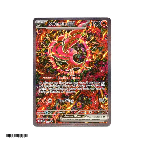 Oricorio ex MEP 024 Promo Mega Charizard Ultra-Premium Collection UPC EN