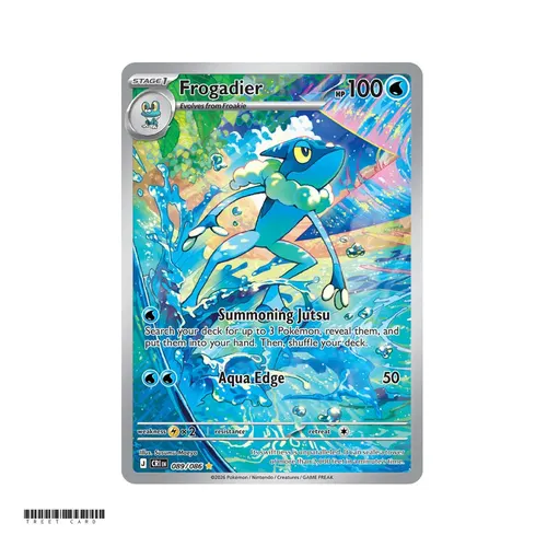 Frogadier Chaos Rising 089/086 Illustration Rare EN