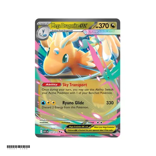 Mega Dragonite ex Ascended Heroes 152/295 Double Rare EN