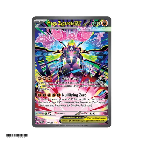 Mega Zygarde ex Perfect Order 120/124 Special Illustration Rare EN