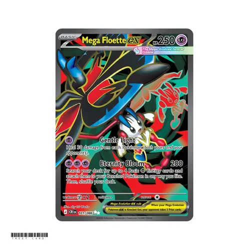 Mega Floette ex Chaos Rising 101/086 Ultra Rare EN