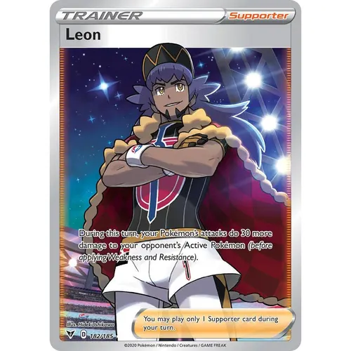 Leon 182/185 SWSH04 Vivid Voltage Ultra Rare EN