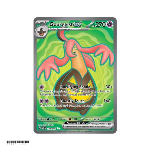 Gourgeist ex Chaos Rising 102/086 Ultra Rare EN