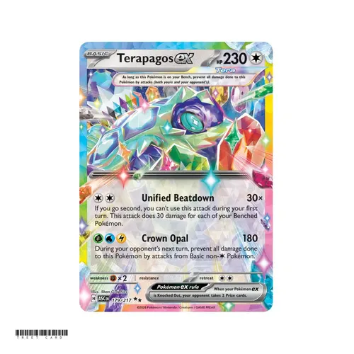Terapagos ex Ascended Heroes 179/295 Double Rare EN