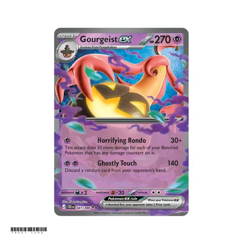 Gourgeist ex Chaos Rising 041/086 Double Rare EN